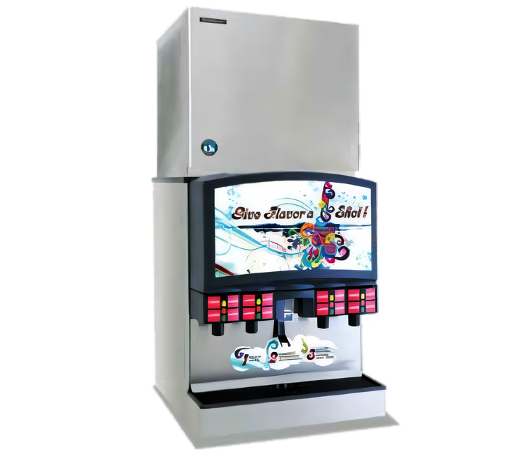 Product image #2 for Hoshizaki KMD-860MWJ Water-Cooled Crescent Cube Ice Maker, 30 Inch Wide, 940 lb/24 hr