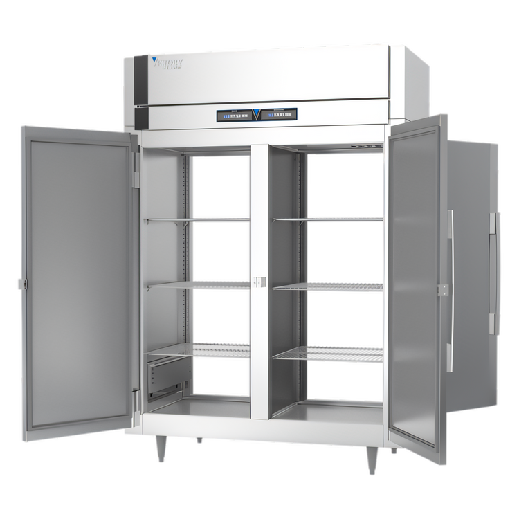 Product image #2 for Victory UltraSpec Extra Wide Pass-Thru Dual Temp Warming Cabinet/Refrigerator