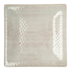 Thumbnail image #1 for CFS Brands Grove 6402206 10-1/2-Inch Square Buff Melamine Dinner Plate, Dishwasher Safe Case of 12