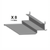Thumbnail image #2 for Hoshizaki Stainless Steel Universal Bottom Support Pan Slides for Baker and Hotel Pans