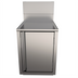 Thumbnail image #2 for 18 x 21 Inch Stainless Steel Top Shelf Underbar Cabinet with Raised Edge