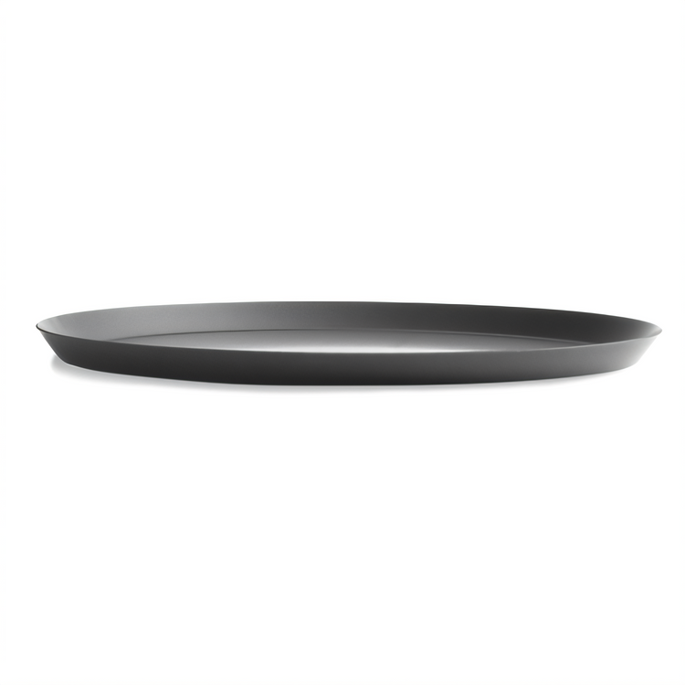 Product image #2 for Vollrath 14-Inch Round Solid Press-Cut Hard-Coat Aluminum Pizza Pan
