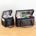 Thumbnail image #2 for Deluxe 12-1/2 Inch Square Insulated Delivery Bag, Black