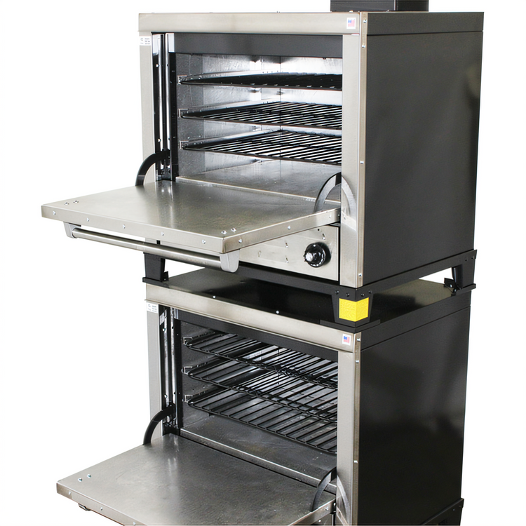 Product image #2 for Peerless Two-Deck Gas Countertop Bake Oven for Pretzels and Bagels