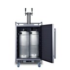 Thumbnail image #2 for Summit Commercial Summit Appliance SBC682WKDTWIN Indoor/Outdoor Dual-Tap Wine Dispenser, 5.6 Cu. Ft., Stainless Steel