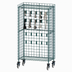 Thumbnail image #2 for Metro SmartWall Mobile Utensil Rack with 4 Wire Grids and 20 Prong Hooks