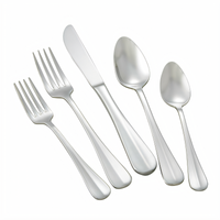 Stanford 7-1/4 Inch Extra Heavy Weight Dinner Fork, 18/8 Stainless Steel, Mirror Finish