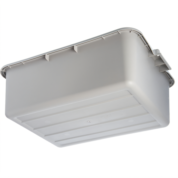 Product image #2 for Comfort Curve Gray 1-Compartment Bus Box, 20 x 15 x 7 Inch