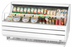 Thumbnail image #2 for Turbo Air Slim-Line Horizontal Open Display Merchandiser, 75-3/4W, 13.5 Cu. Ft., Self-Contained, White Exterior