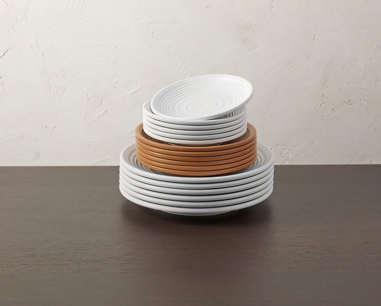 Product image #2 for American Metalcraft MRP7CL Plastic & Melamine Dinnerware Case of 12