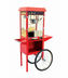 Thumbnail image #2 for Countertop Electric Popcorn Popper Machine with 8 oz Kettle, Tempered Glass Panels, and Lighted Cabinet
