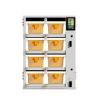 Thumbnail image #2 for Duke Manufacturing ReadyFlex™ RFHU-42-4 8-Compartment Countertop Hot Holding Cabinet, 4-Inch Deep Pan Slots, Touchscreen Control, Stainless Steel