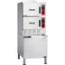 Thumbnail image #2 for Vulcan C24DA10 10-Pan Two-Compartment Direct Steam Convection Steamer on Cabinet Base
