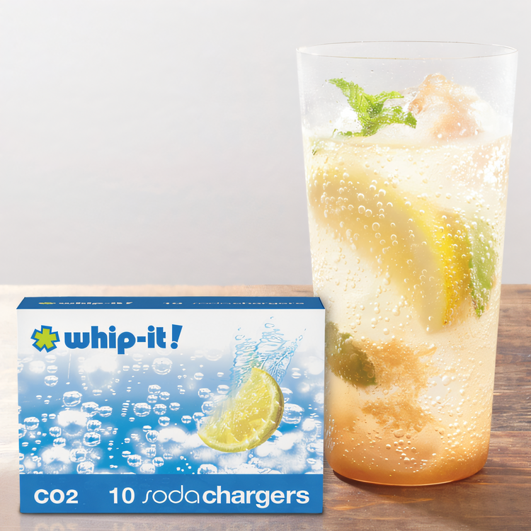 Product image #1 for Whip-It! CO2 Soda Chargers, 10 Pack