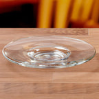 Thumbnail image #2 for Ocean Kenya 6-Inch Round Clear Glass Saucer