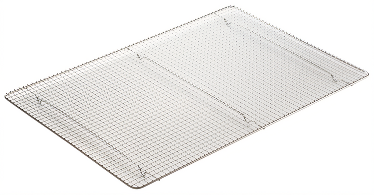 Product image #2 for Winco Full-Size Stainless Steel Footed Wire Sheet Pan Grate, 16 x 24 Inches