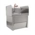 Thumbnail image #2 for John Boos Wall-Mounted Stainless Steel Hand Sink with Eye Wash and Knee-Activated Faucet, 14 x 10 x 5 Bowl