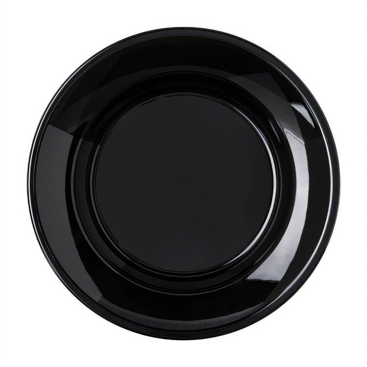 Product image #2 for Carlisle 12 oz Black Polycarbonate Soup Bowl, 9-Inch Diameter