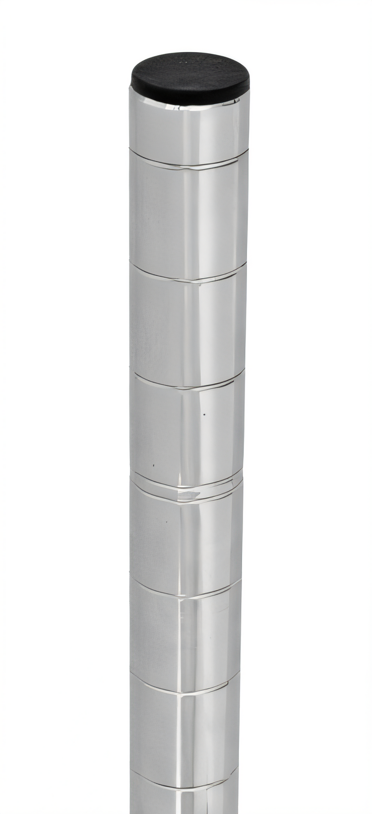 Product image #2 for Olympic 74-Inch Mobile Wire Shelving Post for Stem Casters, Chromate Finish