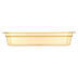 Thumbnail image #2 for StorPlus™ High Heat Full-Size Plastic Food Pan, 4 Inch Deep, 12.7 Qt, Amber