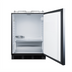 Thumbnail image #2 for Summit Commercial ADA Counter Height Draft Beer Dispenser, 5.5 Cu. Ft., 2 x 1/6 Keg Capacity, Stainless Steel Door