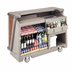 Thumbnail image #2 for Cambro CamBar Carmel Designer Decor Economy Portable Bar with 80 lb Ice Sink
