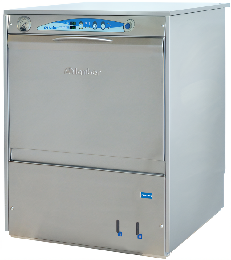 Product image #2 for Lamber F99-EK-DPS High Temp Undercounter Dishwasher, 20" x 20" Racks, 30 Racks/Hour