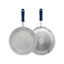 Thumbnail image #2 for Winco 10-Inch Induction-Ready Aluminum Fry Pan with Riveted Silicone Handle