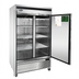 Thumbnail image #2 for Atosa Two-Section Reach-In Refrigerator, 46.77 Cu. Ft., Bottom-Mount Self-Contained, Solid Hinged Doors