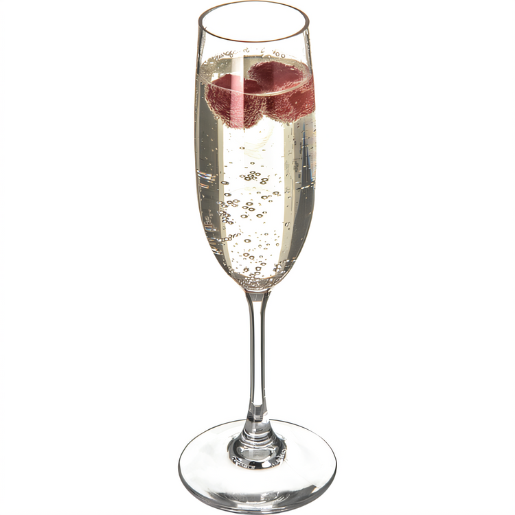 Product image #2 for Alibi 6 oz Clear Polycarbonate Champagne Flute