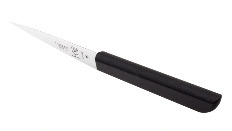 Product image #2 for Mercer Culinary Japanese Style 3-1/2 Inch Stamped Carving Knife with Polypropylene Handle