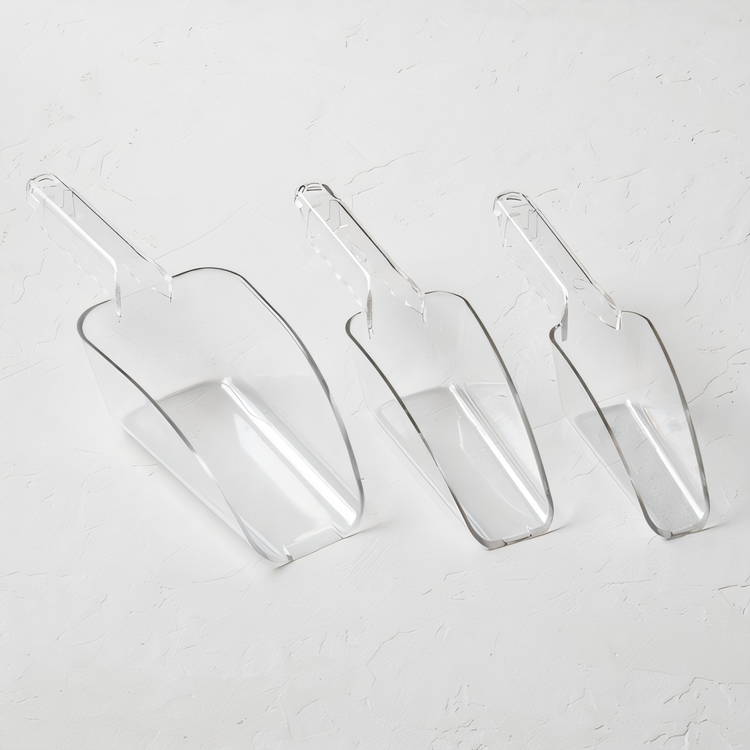 Product image #2 for American Metalcraft 6 oz Clear Polycarbonate Utility Scoop