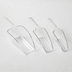 Thumbnail image #2 for American Metalcraft 6 oz Clear Polycarbonate Utility Scoop
