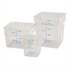 Thumbnail image #2 for Clear Square Polycarbonate Food Storage Container, 8 Qt