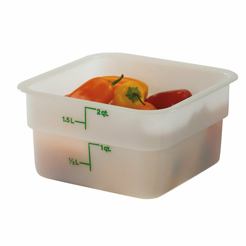 Product image #2 for Cambro 2SFSP148 CamSquare® Commercial Food Storage Containers Case of 6