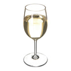 Thumbnail image #2 for CFS Brands Alibi 564507 8 oz Clear Polycarbonate White Wine Glass Case of 24