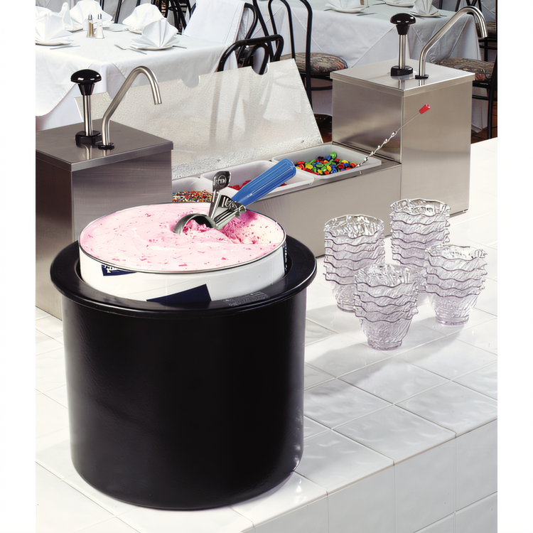 Product image #2 for Coldmaster® 3 Gallon Portable Ice Cream Server with Clear Polycarbonate Lid