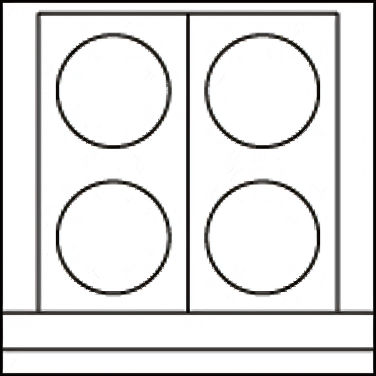 Product image #2 for Lang Electric 30-Inch Range with 4 French Plates and Convection Oven Base, Platinum Control