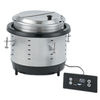 Thumbnail image #2 for Vollrath Mirage® 74701DW 7 Quart Drop-In Dry Operation Induction Buffet Warmer with Hinged Cover and Digital Controls