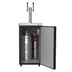 Thumbnail image #2 for Micro Matic Americano Mobile Nitro Cold Brew Coffee Dispenser, 17-1/2 Inch Wide, Self-Contained Refrigeration, 2 Faucets, 2 x 1/6 Keg Capacity