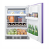 Thumbnail image #2 for Summit Appliance 24-Inch ADA Height Undercounter Refrigerator-Freezer with Lavender Purple Door, 5.1 Cu. Ft.