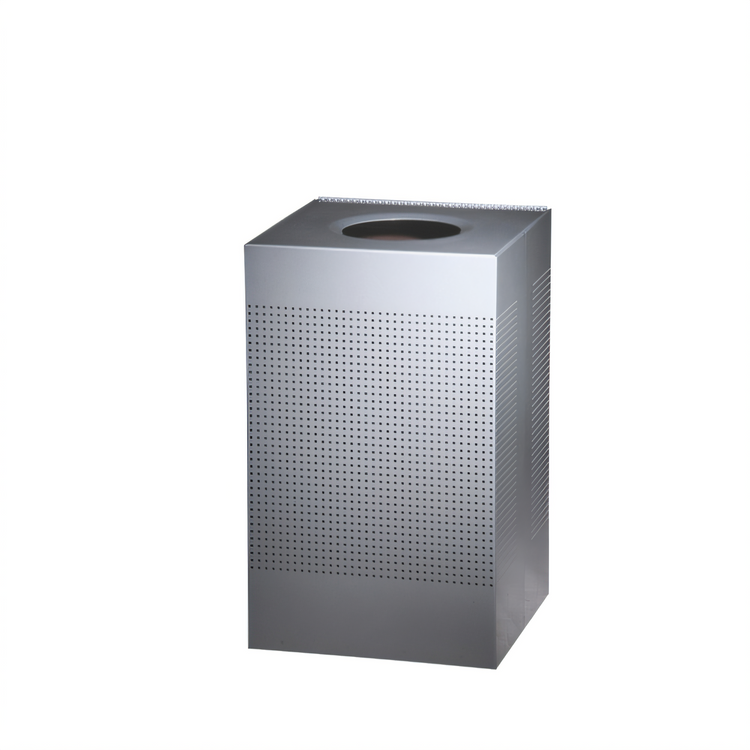 Product image #2 for Rubbermaid Commercial Silhouette 20-Gallon Square Open-Top Indoor Receptacle with Rigid Plastic Liner