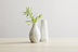 Thumbnail image #2 for American Metalcraft Marble Ceramic Tower Bud Vase