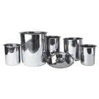 Thumbnail image #2 for Winco BAM-8.25 Round Stainless Steel Bain Marie, 8.25 Qt, Mirror Finish Case of 24