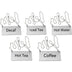 Thumbnail image #1 for Omcan USA 80134 Wall & Open Signs Case of 12