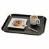 Thumbnail image #2 for Cambro Camwear 15 x 20 Inch Rectangular Non-Skid Polycarbonate Cafeteria Tray, Black