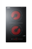 Thumbnail image #2 for Summit Commercial 2-Burner Drop-In Radiant Electric Cooktop with Black Ceramic Glass Surface, 115V