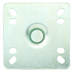 Thumbnail image #2 for Winco Universal 5-Inch Polyurethane Plate Caster Set, 220 lb Capacity, 2 Casters per Set