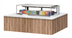 Thumbnail image #2 for Turbo Air 60-Inch Drop-In Low-Profile Horizontal Open Refrigerated Display Case, 8 Cu. Ft., Deck Only