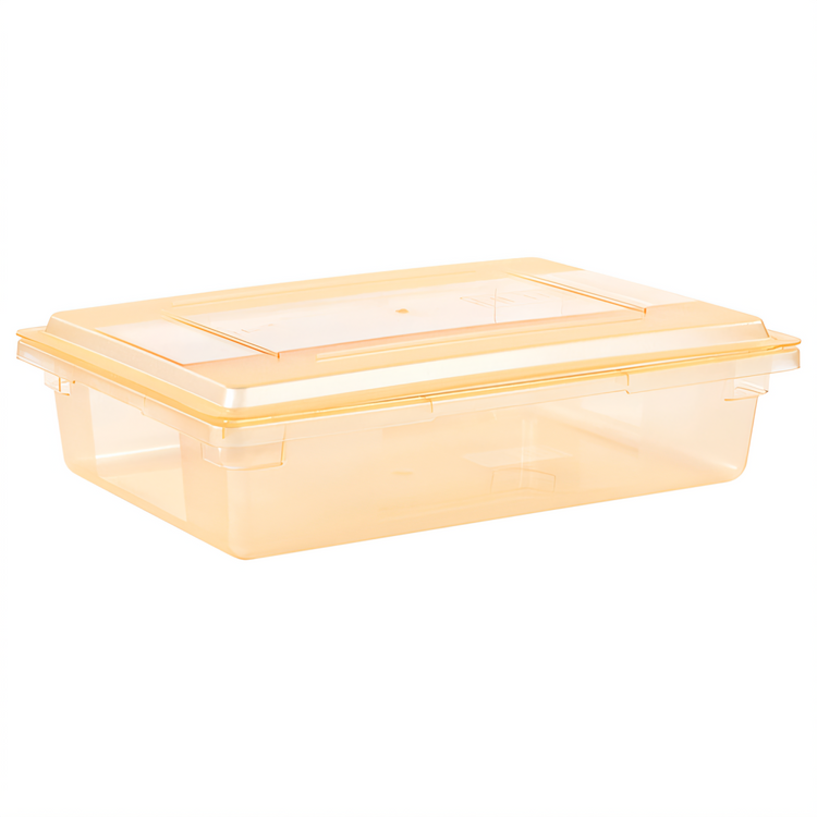 Product image #2 for StorPlus Yellow Polycarbonate Food Storage Lid for 18 x 26 Food Boxes